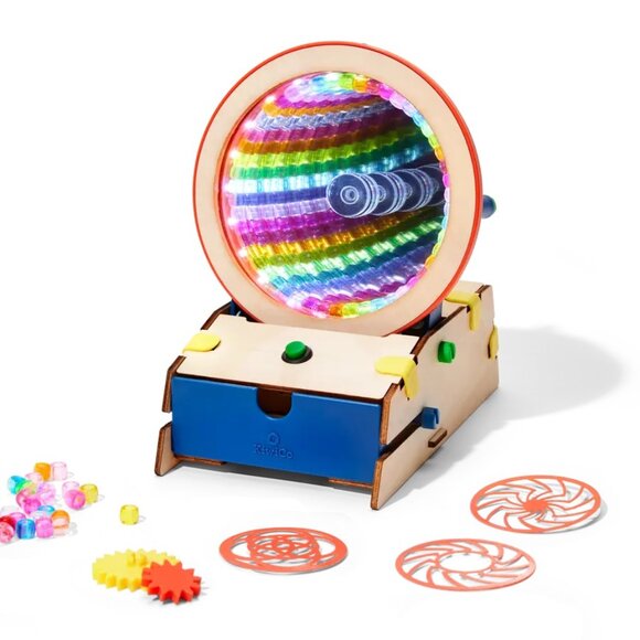 NEW KiwiCo Light-Up Infinity Mirror Tinker STEAM Crate age 9+ - Picture 2 of 8